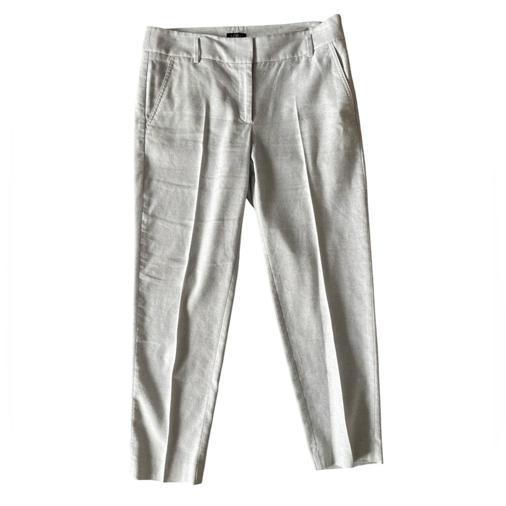 LOFT Light Gray Dress Pants Size 8